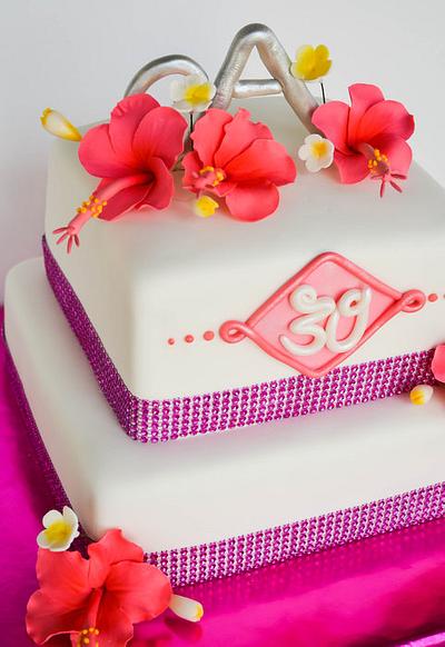 Hawaiian Bling - Cake by Sweet Creations by Sophie