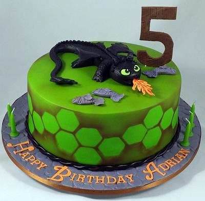 How to Train your Dragon Cake - Cake by Lisa-Jane Fudge