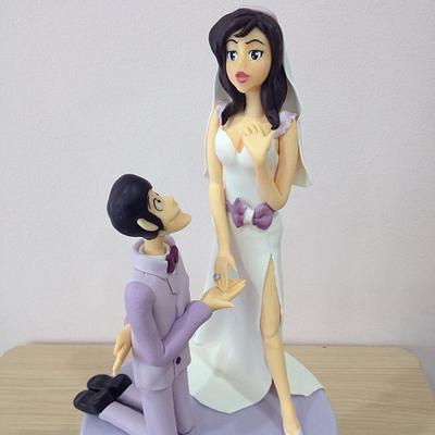 Lupin and Margot - Cake by Valeria Antipatico