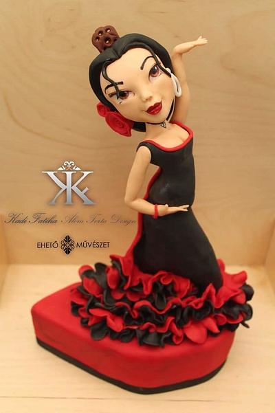 Viva España!  - Cake by Fatiha Kadi