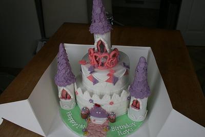 Much better picture of my Princess Castle <3 - Cake by Jodie Taylor