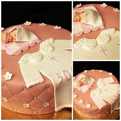 Baby shower cake - Cake by Anka
