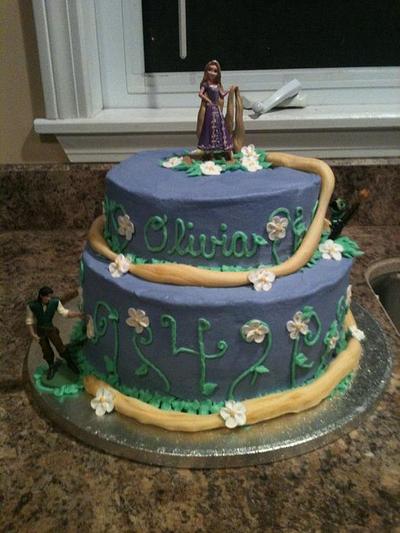 tangled cake - Cake by michelle 