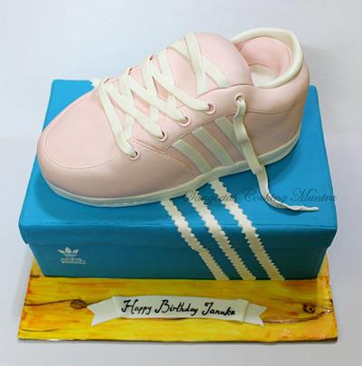 Adidas Shoe cake - Cake by Sangeeta Roy Ghosh