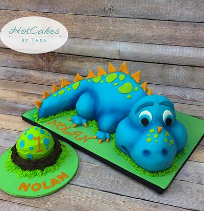 Dino Birthday  - Cake by HotCakes by Tara