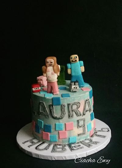 Minecraft  - Cake by Ewa