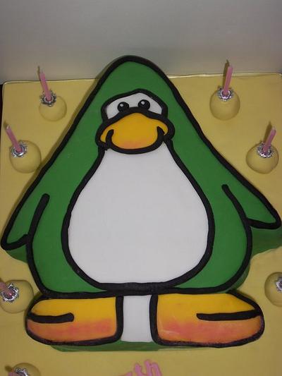 Club Penguin Cake - Cake by Helen