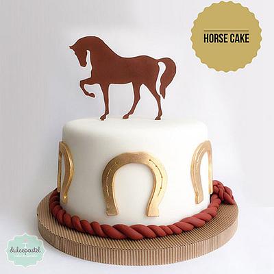 Torta de Caballo en Colombia - Cake by Dulcepastel.com