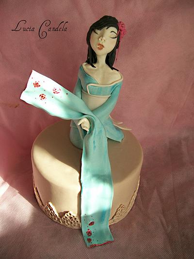 Wind in the heart - Cake by LUXURY CAKE BY LUCIA CANDELA
