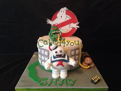 Ghostbusters cake - Cake by Clare Caked4you
