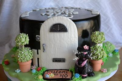 Welcome to 40! - Cake by CakeChick
