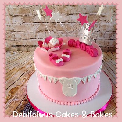 Princess Duffy, baby shower cake! - Cake by debliciouscakes
