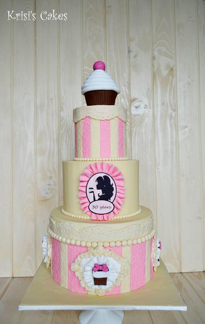 Cake Anniversary - Cake by KRISICAKES