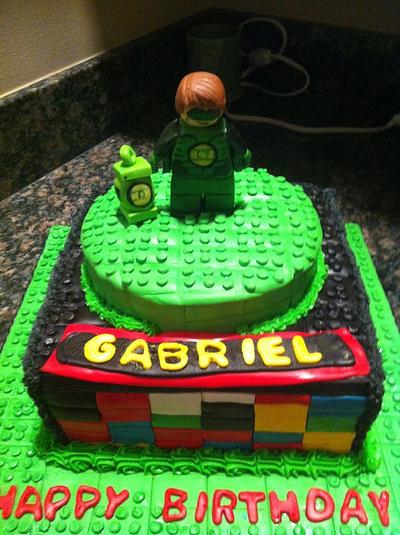 Lego Green Lantern Cake - Cake by HOPE
