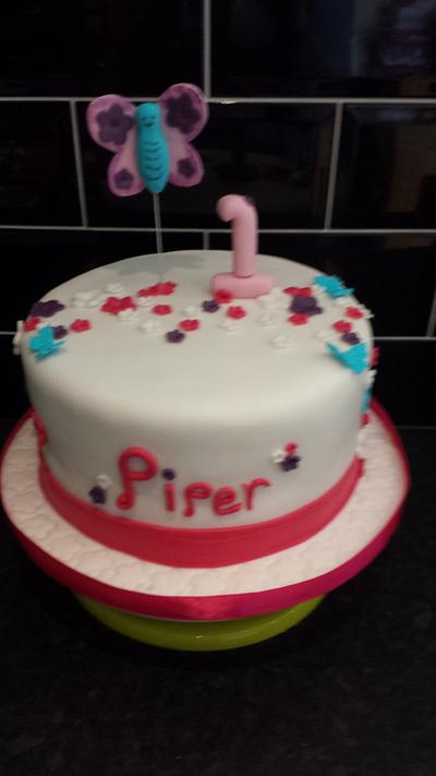 1st Birthday Cake - Cake by Just add Candles