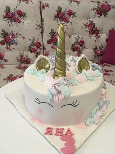Unicorn - Cake by Doroty