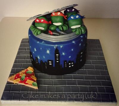 Teenage Mutant Ninja Turtles Cake - Cake by Mandy