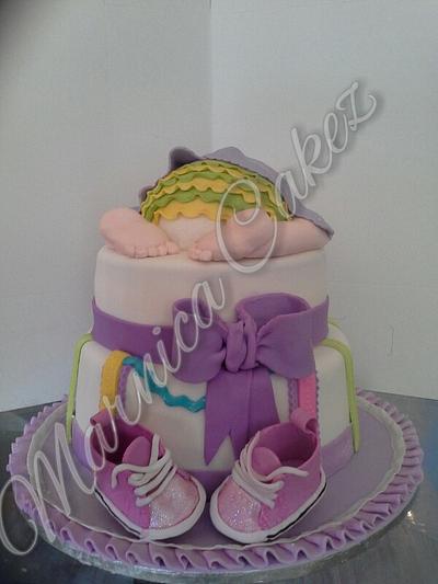 Baby bum cake  - Cake by Marnica Cakez