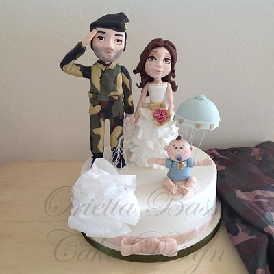 Military wedding - Cake by Orietta Basso