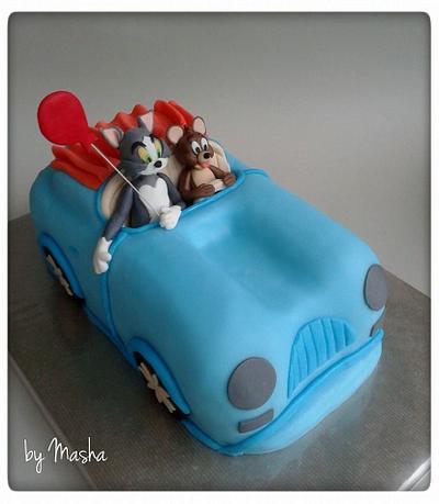 Tom and Jerry cake - Cake by Sweet cakes by Masha