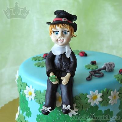 Little Chimney Sweep for Luck - Cake by Eva Kralova