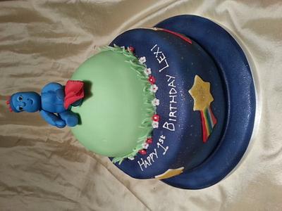 Iggle Piggle -In the night garden - Cake by Donna