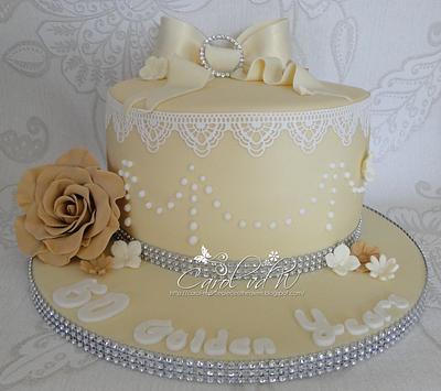 50 Golden Years - Cake by Carol