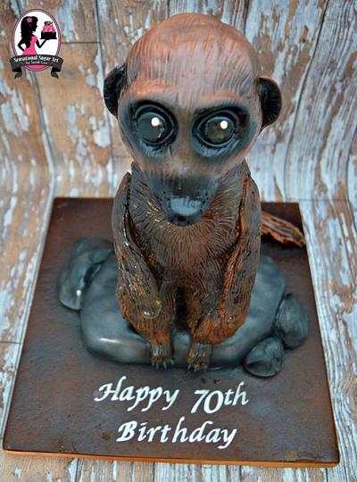 Meet Bob the Meerkat - Cake by Sensational Sugar Art by Sarah Lou