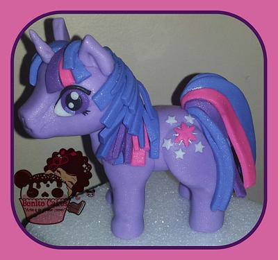 My little pony twilight sparkle!  - Cake by Bonito Cakes "Arte q se puede comer"