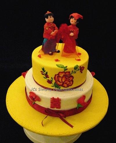 A Traditional Chinese Wedding - Cake by JaclynJCs