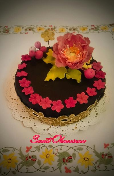 Bold & Beautiful at 40!  - Cake by Sweet Obsessions by Tanya Mehta 