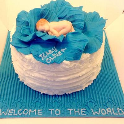 New nephew - Cake by Samantha sim