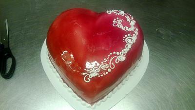 cake ,,Valentines heart,, - Cake by jurate2