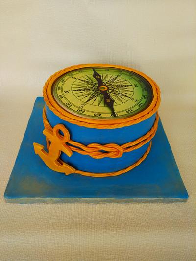 Compass cake - Cake by Katya