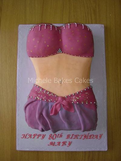 Belly Dancer - Cake by MicheleBakesCakes