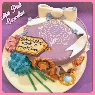 Hat box cake - Cake by Rachel Bosley 