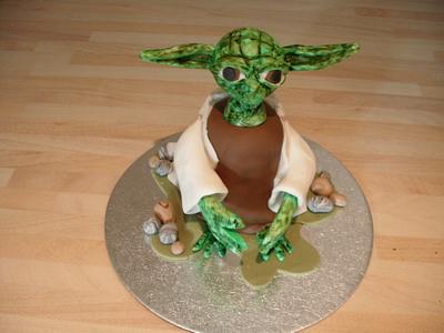 Yoda cake - Cake by Lisa