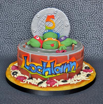 TMNT Cake - Cake by Pam 