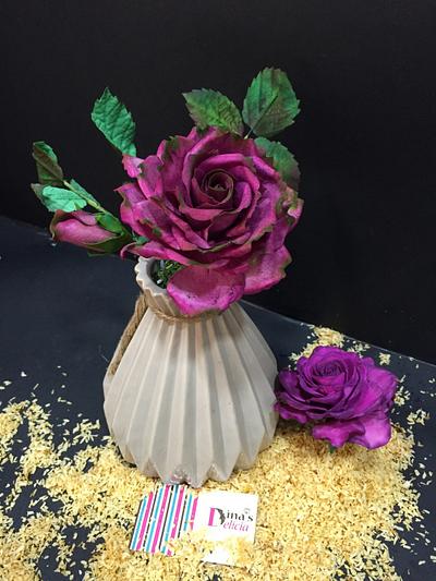 Voila Rose  - Cake by Dinadiab