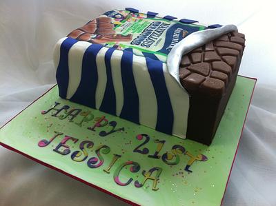 Jessica's 21st Cake - Cake by Cakesby Jools