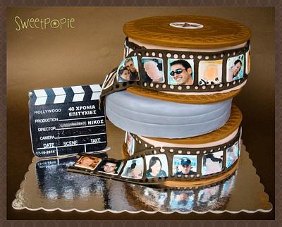 Cinema cake - Cake by Sweetpopie cakes