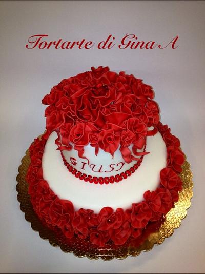 Ruffle cake - Cake by Gina Assini