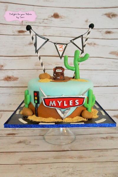 Tow Mater - Cars Cake  - Cake by Delight for your Palate by Suri