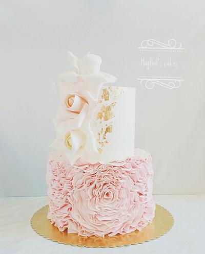 Raffle Wedding cake - Cake by MayBel's cakes
