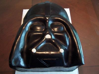 Darth Vader - Cake by Molly Gearhart