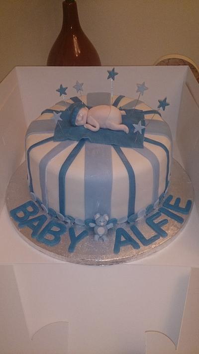baby shower cake  - Cake by zoebeecher