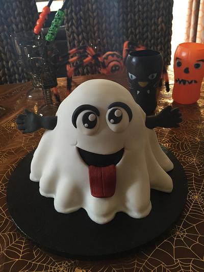 Terrifying ghoul ?!  - Cake by Lisa Salerno 