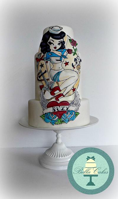 suzy sailor - Cake by Bella Cakes