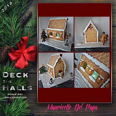 Challenge Deck the Halls 2018 - Cake by Mauricette