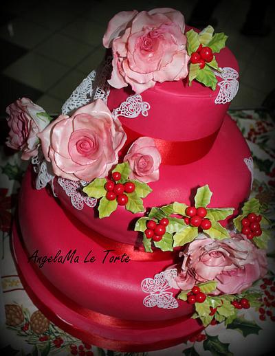 rosecake - Cake by AngelaMa Le Torte